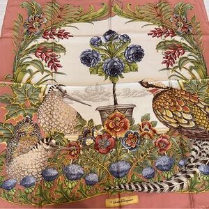 Rare Ferragamo Silk Scarf